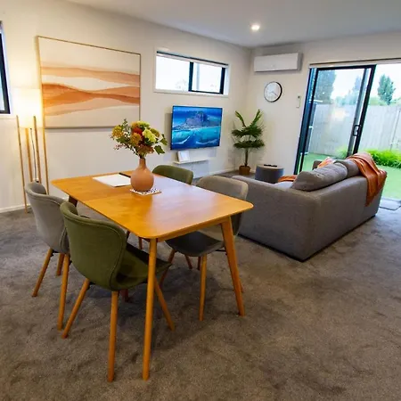 St Albans 2 Bed Townhouse With Carpark Apartment Christchurch Exterior photo